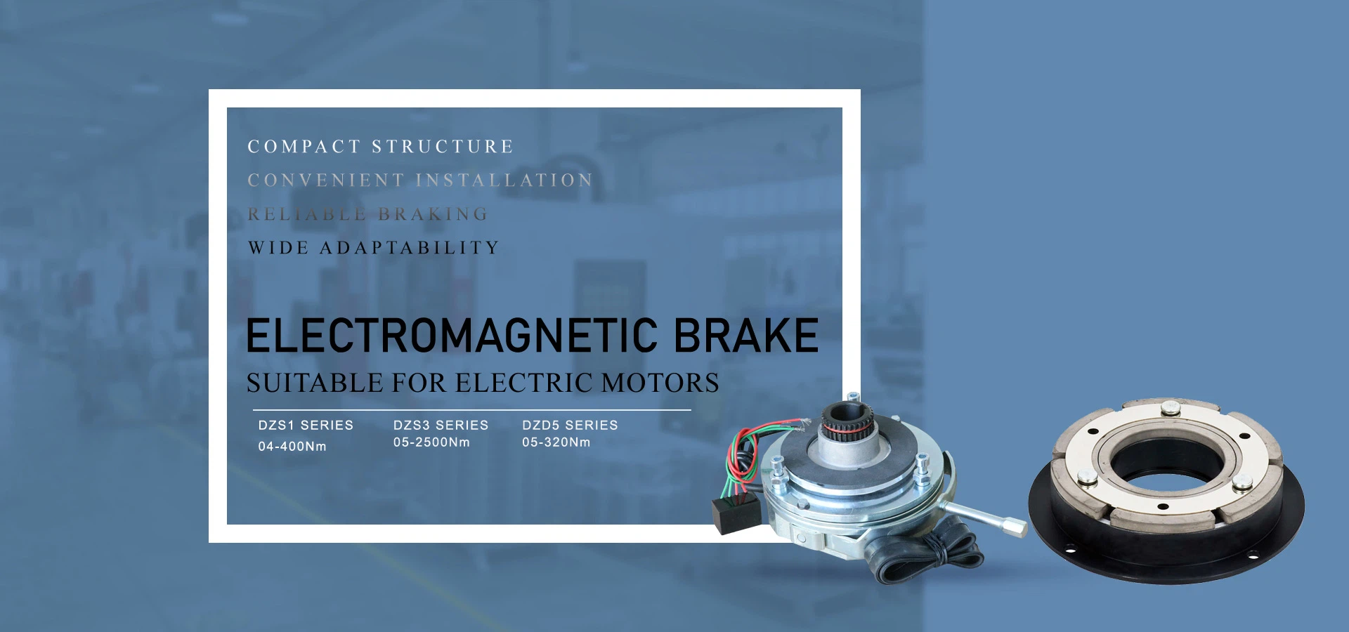 Electromagnetic Shaft Brake Electromagnetic Brake Adapted To Electric Motor
